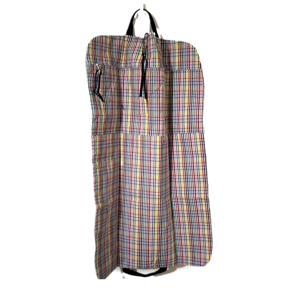 TBBC The Beaufort Bonnet Company Garment Bag (Color) Paint Set Plaid/Navy - Picture 2 of 4